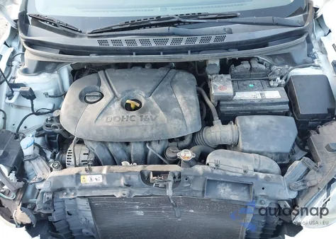 2013 Hyundai Elantra Gls из США, поврежденный, VIN 5NPDH4AE1DH440815